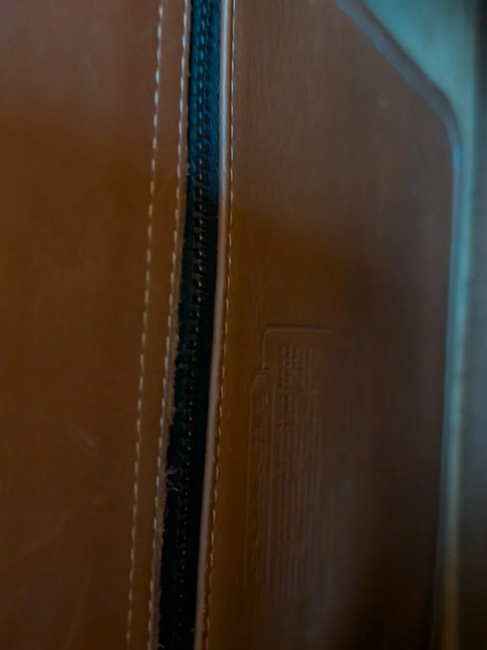 Vintage Coach Lexington Style Leather Briefcase - British Tan
